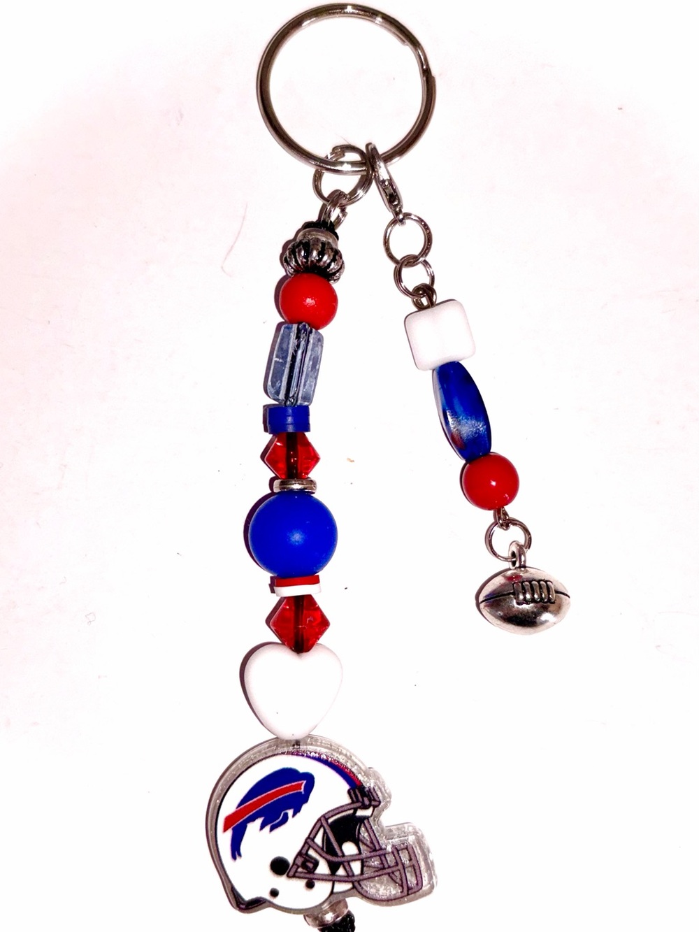 Handmade NFL Buffalo Bills Keychain